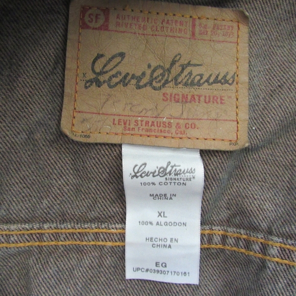 Levi Strauss Signature Denim Jacket Men's XL - Picture 11 of 11